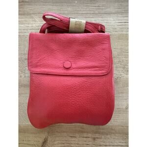 Vintage 90s Kenneth Cole Red Crossbody Deadstock Purse NEW